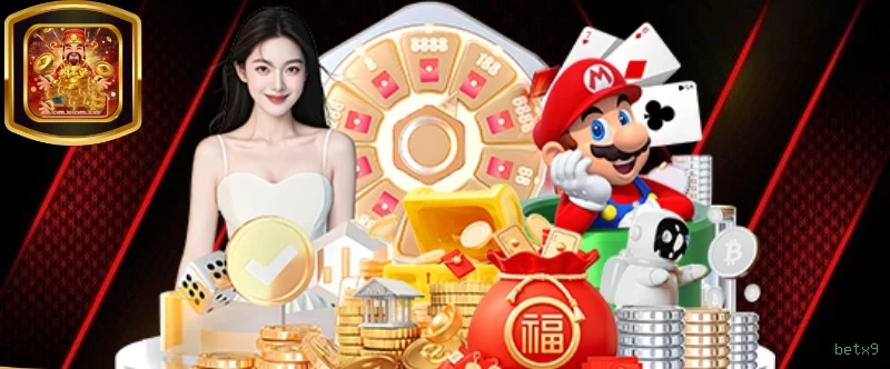Slots online da betx9 com jackpots progressivos
